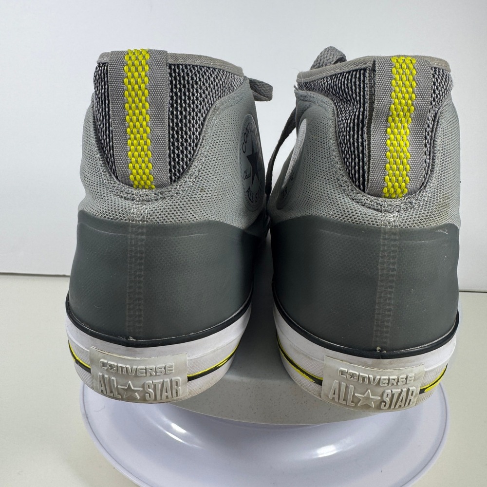 Converse Chuck Taylor Syde Street Mid Mens Size 13 Grey Yellow Sneakers - Picture 8 of 15